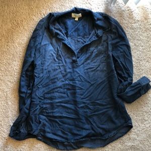 Anthropologie Cloth & Stone chambray